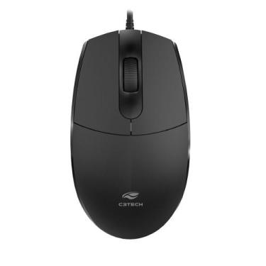Imagem de Mouse USB C3tech MS-29BK 1000Dpi Cabo 2MT Preto