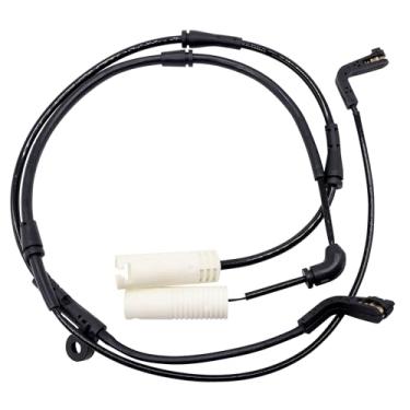 Imagem de HiSport Kit de sensor de desgaste da pastilha de freio a disco dianteiro e traseiro - compatível com BMW 525i, 525xi, 528i, 528xi, 530i, 530xi, 535i, 535xi, 545i, 550i, 645Ci, 650i, M5, M6 substitui