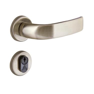 Imagem de Fechadura Entrada Roseta S40 Latonado Home Aliança