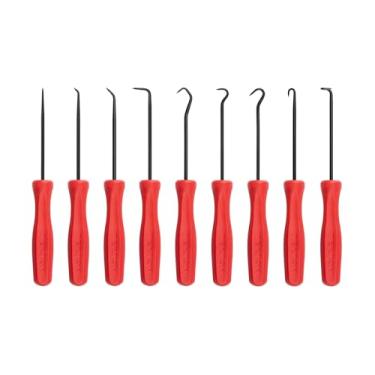 Imagem de TEKTON Conjunto de picaretas e ganchos pontiagudos (9 peças) | PNH90004 | Feito nos EUA