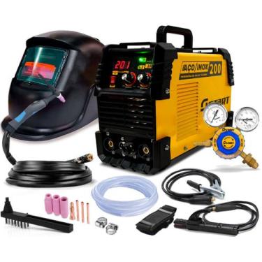Imagem de Máquina Inversora De Solda Tig Mma 200a 220v E Acessorios - GALZER