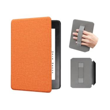 Imagem de Akacy Capa protetora de couro PU com alça para Kindle Paperwhite 6.0 polegadas 11ª geração lançada em 2022/2024 (Modelo: C2V2L3/RS23CV) com função hibernar/despertar automática (1)