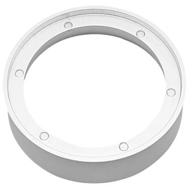 Imagem de Chewtoyo Funil de dosagem de café magnético de aço inoxidável, anel de café expresso de 5,8 cm compatível com todas as alças de café expresso, antiderramamento para filtro portátil