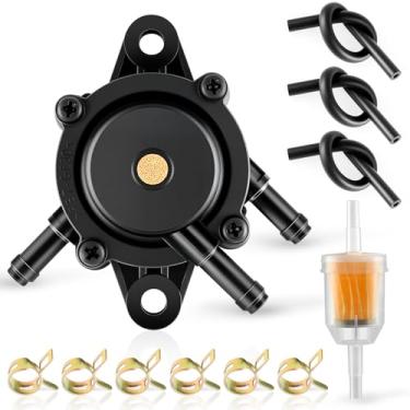 Imagem de JUSTTOP Bomba de combustível com filtro e mangueira de óleo, compatível com Kohler 17HP-25HP, Briggs and Stratton, John Deere, Honda, Kawasaki, Yamaha cortador de grama com motor pequeno, substitui