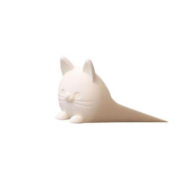 Imagem de Segura Porta - Trava Porta e Calço de Segurança, Cunha para Imobilizar Portas em Qualquer Ambiente(1,branco)