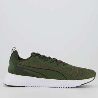 Imagem de Tênis Puma Flyer Flex BDP Verde Militar, 44