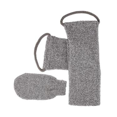 Imagem de Shakven Bucha esfoliante de costas, esfoliante de costas para banho | Barra de esfoliação para banho - Escova de chuveiro de esponja de absorção de água, ferramenta de banho de, purificador de