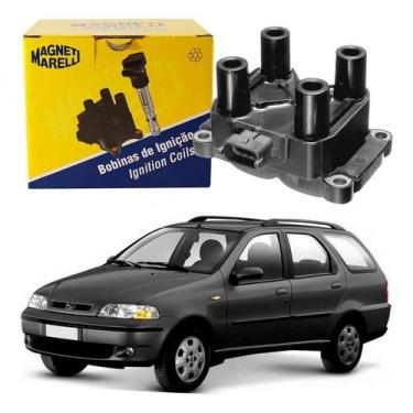Imagem de Bobina De Ignição Marelli Palio Weekend 1.0 1.3 2001 A 2003 - Magneti 