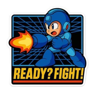 Imagem de Adesivo Mega Man Mega Buster Classic Capcom Arcade (7,6 cm x 7,6 cm)
