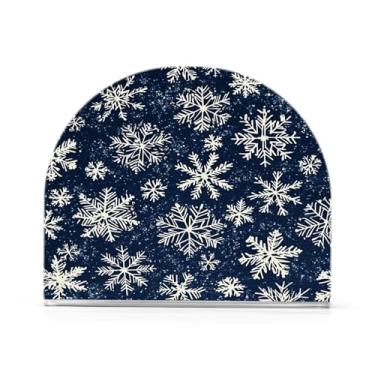 Imagem de xigua Lindo porta-guardanapos de flocos de neve de Natal para mesas – Porta-guardanapos para cozinha, porta-guardanapos de mesa, porta-guardanapos de coquetel, porta-guardanapos de papel55