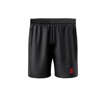 Imagem de Bermuda Braziline Flamengo Offside - Chumbo-Unissex