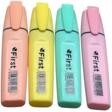 Imagem de Kit 4 Marca Texto tons pastel