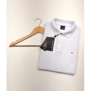 Imagem de Camisa Polo Aramis Masculino Piquet Basic, Branco, G