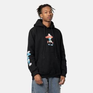 Imagem de Moletom Canguru Lost Angry Smurf Lost-Masculino