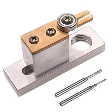 Imagem de Ferramentas para Fabricação de Violino e Violoncelo Cortador Elétrico Ranuras Purfling Acessórios Ferramenta Luthiers com Duas Brocas Fresamento Ranuramento Violas Construção em Metal Inteiro Robusto