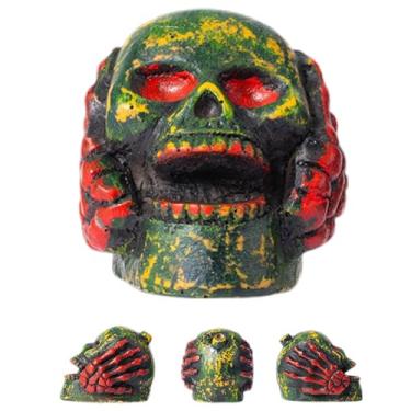 Imagem de Apito de esqueleto | Apito de caveira gritante | Criador de som de ruído estranho novidade para brincadeiras de terror ao ar livre suprimentos Halloween adultos