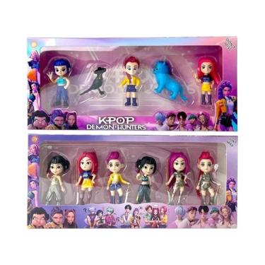 Imagem de Boneca Anime KPop Caçadora De Demônios Rumi Mira Zoi Máscara De Vinil 