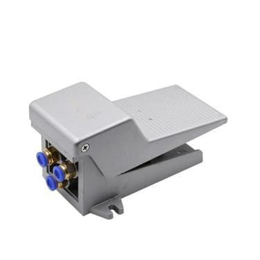 Imagem de Interruptor de controle de cilindro de válvula de pé pneumático 4F210-08L FV320 inversão FV420 4F210-08L Duas posições cinco vias (4F210-08L WithLock)