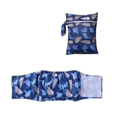 Imagem de Fraldas Para Cães Ajustáveis, Laváveis, Absorventes E Reutilizáveis Pa