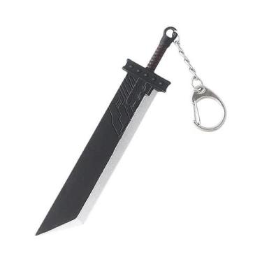 Imagem de Pingente De Chaveiro Da Espada De Zack Fair Do Remake De Final Fantasy