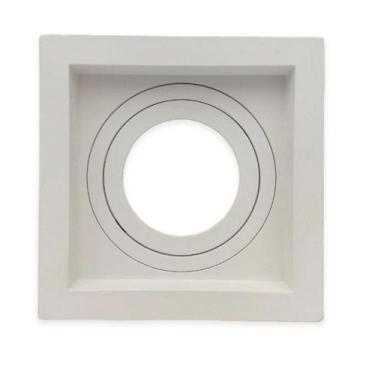 Imagem de Spot Embutir Par20 Quadrado Branco Recuado - Opus