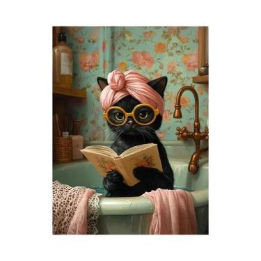 Imagem de Arte Em Tela De Pintura Abstrata De Animais Coloridos: Tigre, Chita, G