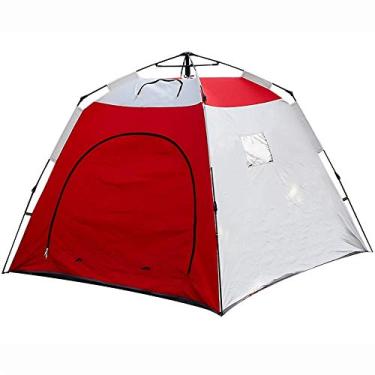 Imagem de AkosOL Barraca de acampamento dobrável à prova d'água acampamento ao ar livre praia chuveiro troca de roupa acampamento caminhada equipamento impermeável barraca