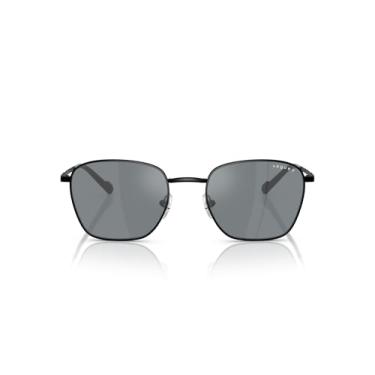 Imagem de Óculos de Sol Vogue Eyewear Polarizado 0VO4322S 352S4Y Tam 53 / Preto Fosco - Lentes Azul