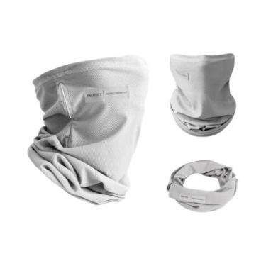 Imagem de Lenço De Proteção Solar Unissex De Verão Em Seda Gelada Com Proteção U