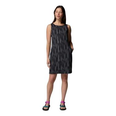 Imagem de Columbia Vestido feminino estampado Chill River, Preto/Brilhante, XGG
