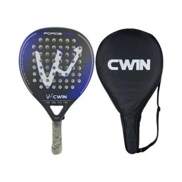 Imagem de Raquete De Tênis Em Fibra De Carbono Para Adultos Com Face De EVA Maci