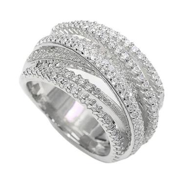 Imagem de Acessórios De Aliança De Casamento Femininos Da Moda, Anéis De Luxo Co