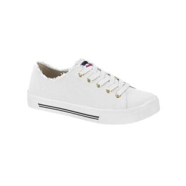 Imagem de Tênis Casual Desfiado Feminino Moleca