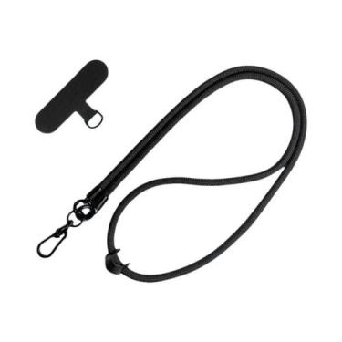 Imagem de Cordão Ajustável De 8MMx120CM Para Celulares, Alça Universal Para Pend