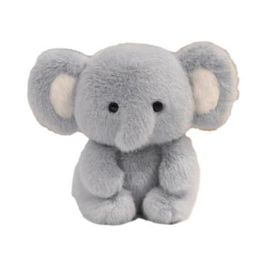 Imagem de Brinquedo De Pelúcia Fofo De 16cm: Elefante, Coelho, Urso E Panda Para