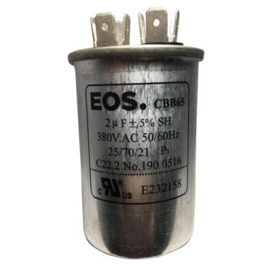 Imagem de Capacitor 2 uF x 380V - EOS - Tecnolar