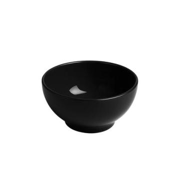 Imagem de Bowl De Cerâmica Porcelana Restaurante 500 Ml Preto - Casuh Store