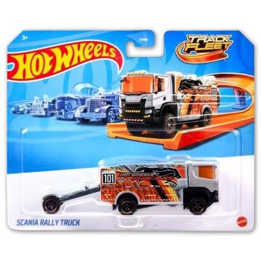 Imagem de Caminhão Carrinho Hot Wheels Track Fleet Stars Mattel 1/64 S