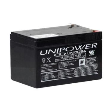 Imagem de Bateria unipower up12120 12v 12ah f250 não automotiva
