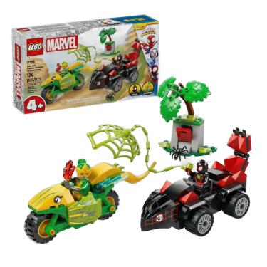 Imagem de Lego Marvel 11198 Perseguição Spin e Electro 124 pçs