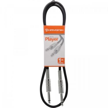 Imagem de Cabo Para Instrumento Hayonik Player P10xp10 1 Metro Preto