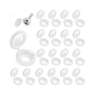 Imagem de Capa Decorativa Para Parafuso De Carro E Móveis, Tampa De Prego Cruzad