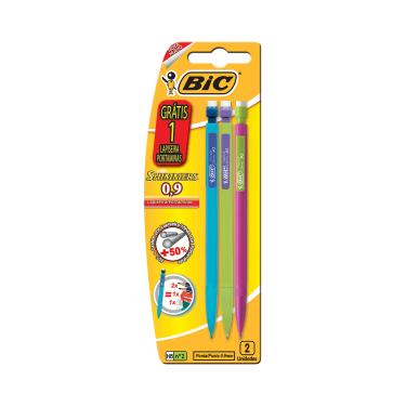 Imagem de Lapiseira Bic Shimmers 0.9mm HB Nº2 com 3 Unidades