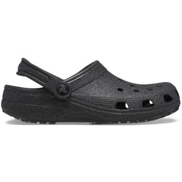 Imagem de Sandália Crocs Classic Glitter Clog Black Glitter-Unissex