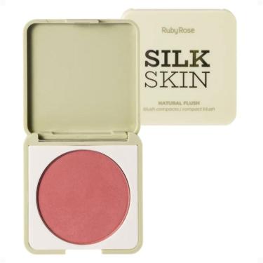 Imagem de Blush Compacto Ruby Rose Silk Skin Natural Flush Grape Veil Hb-t1001-6