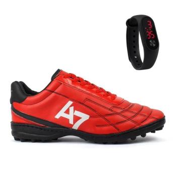 Imagem de Chuteira Society + Relógio-Masculino