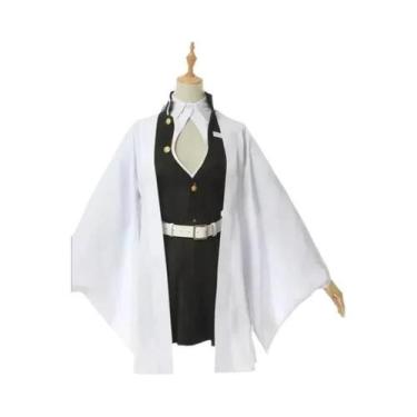 Imagem de Fantasia De Cosplay De Anime Feminina Kanroji Mitsuri, Uniforme De Hal