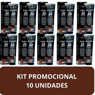 Imagem de Super Gel Desodorante Massageador Mary Life 30 Ervas Bisnaga 150g Kit 