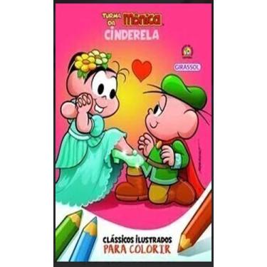 Imagem de Tm   para pintar classicos   cinderela   girassol