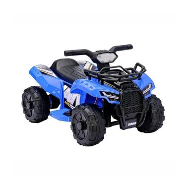 Imagem de Carro Elétrico Infantil Quadriciclo Azul  Bang Toys Luz Led